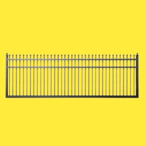 Aluminium Sliding/ Single Swing Gate spikes on top Driveway Gate