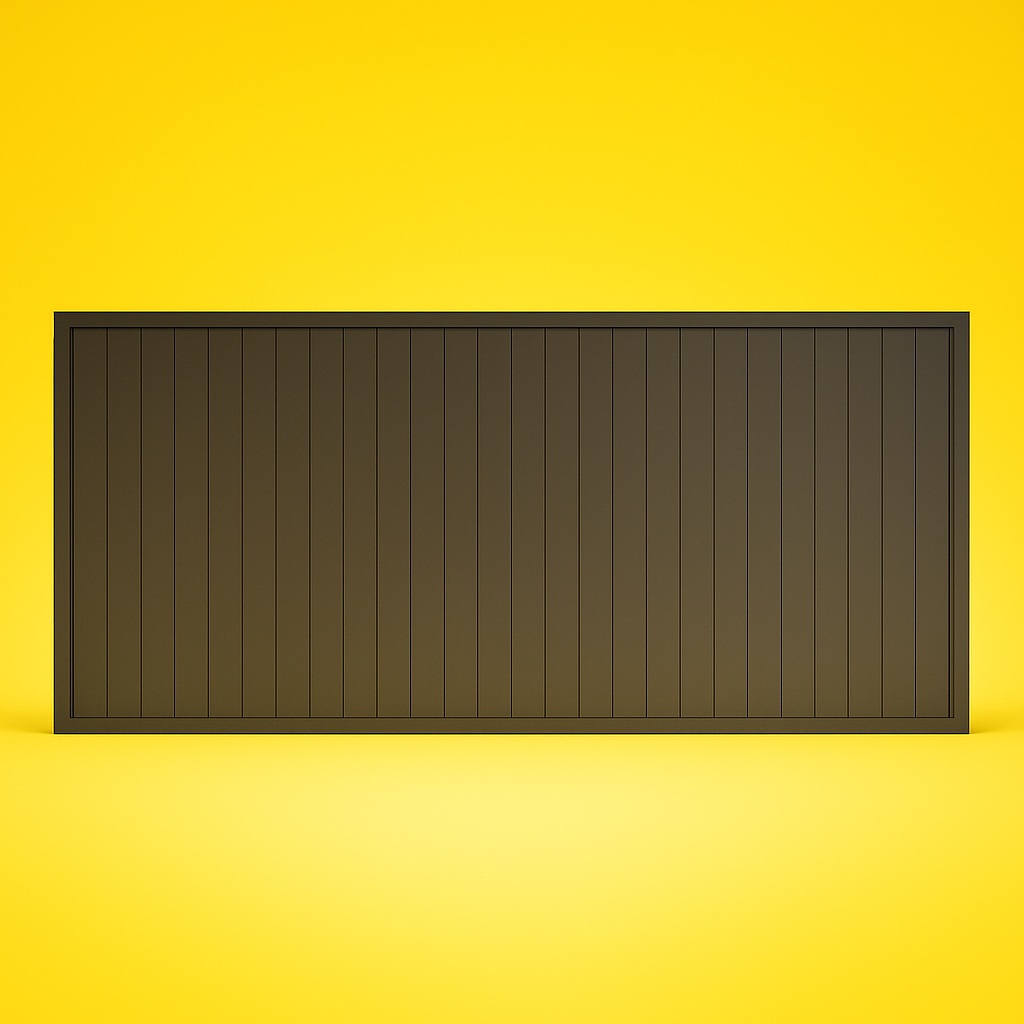 Tongue and Groove/ Full solid Sliding/ Single Swing Driveway Gate - Image 3