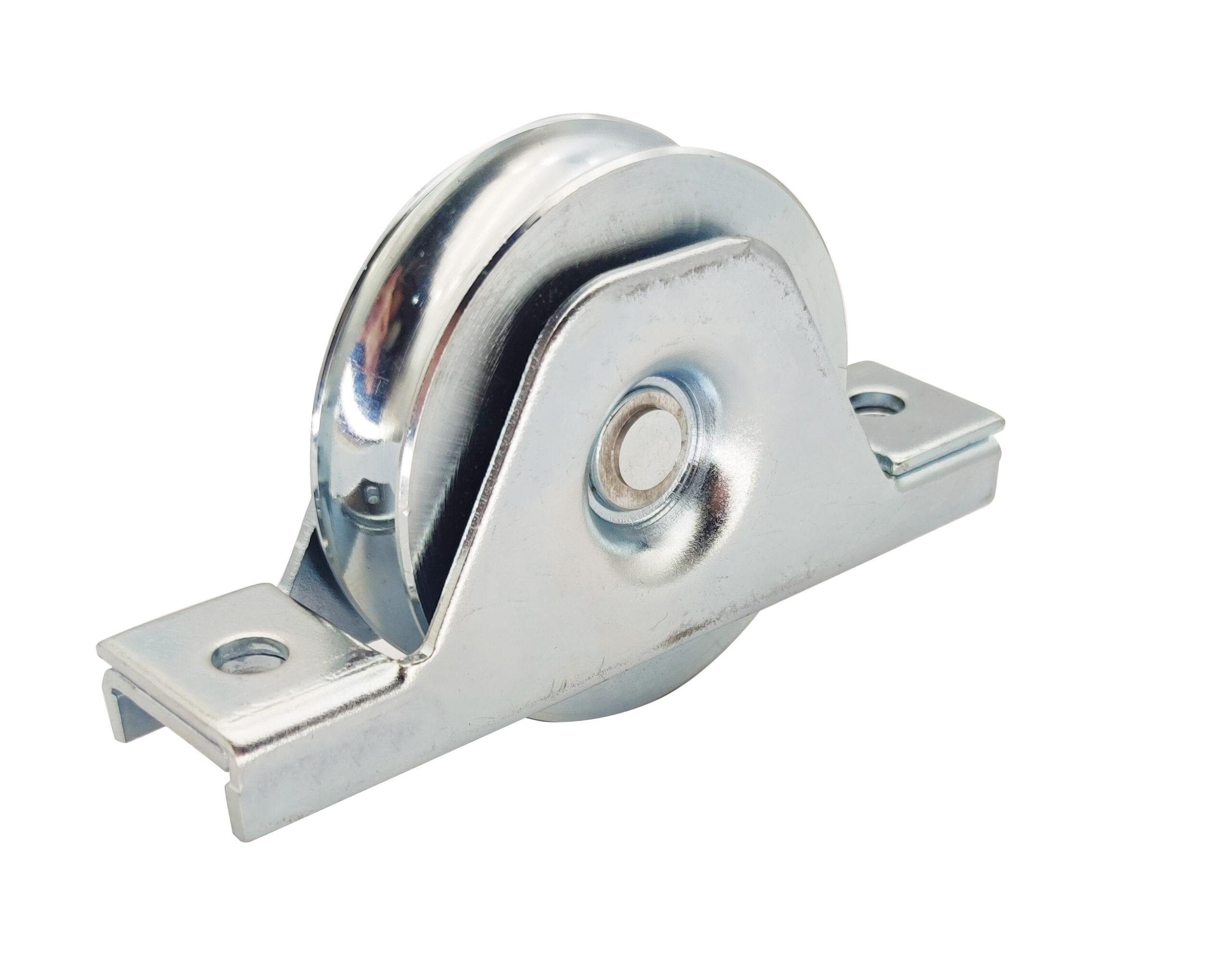Sliding Gate Wheel with Interior Bracket (Double Bearings, U groove) R8 58*17