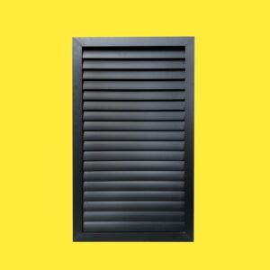 Pedestrian Gate Aluminium Flat Louver Single Gate